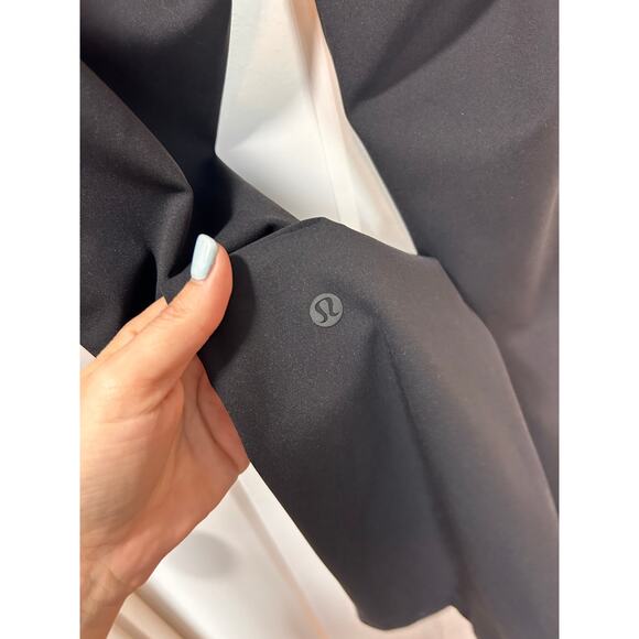 Lululemon Womens High Waist on the Fly Pants Stretch Pocket Running Black Size 6 - Picture 10 of 13